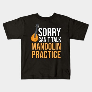 Mandolin Funny Kids T-Shirt